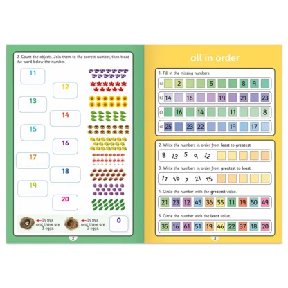 Wipe Clean Numbers Ages 5 to 6 by Wonders of Learning - Home Education ...