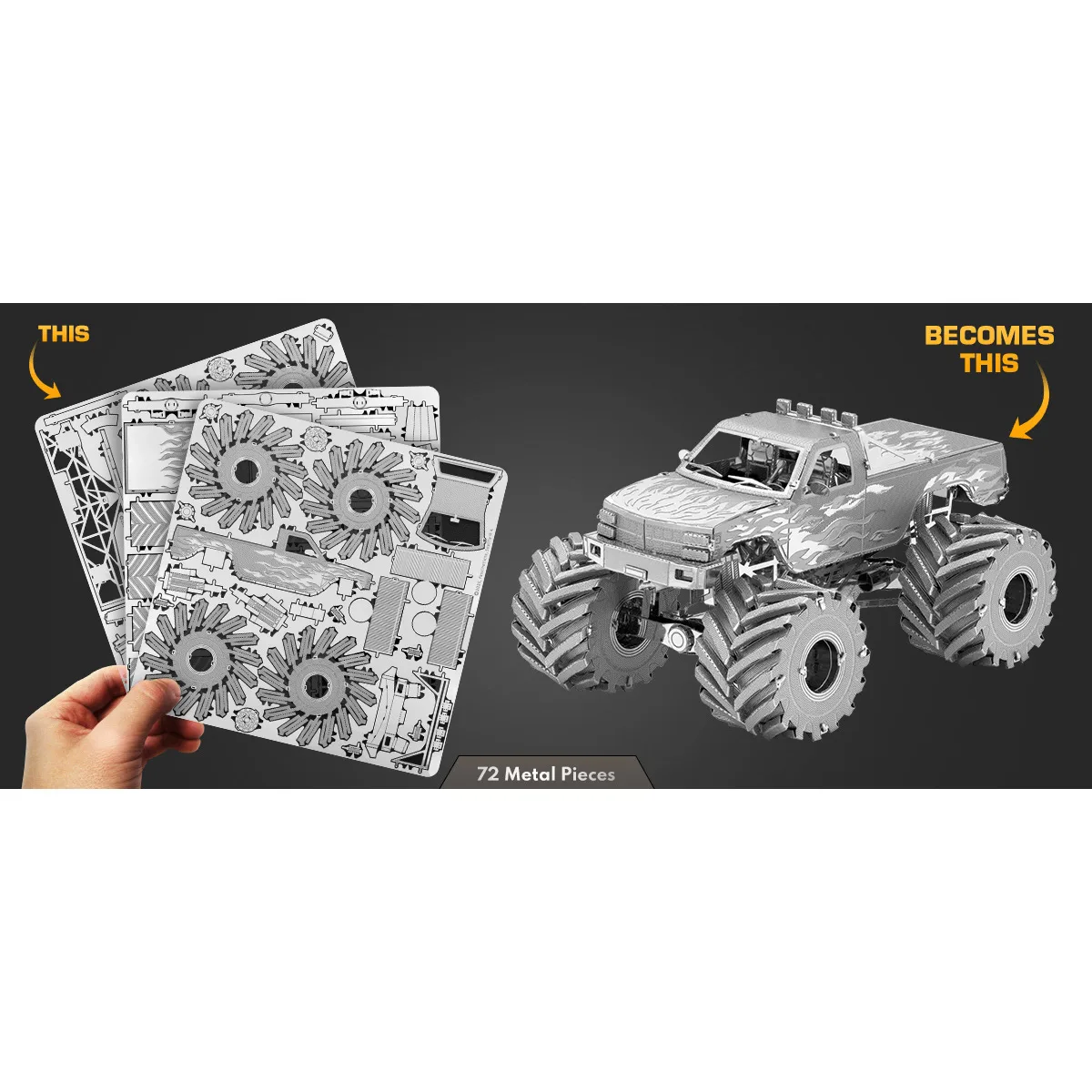 Metal Earth Monster Truck