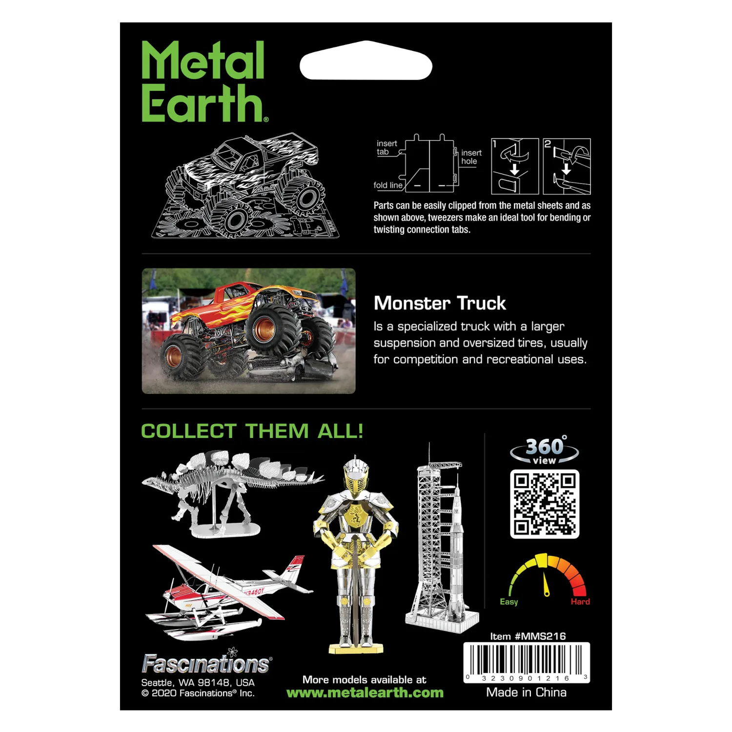 Metal Earth Monster Truck