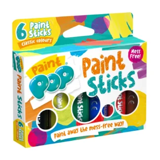 Paint Sticks 6 Classic Colours by Paint Pop