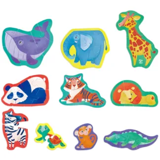 Jungle Friends Puzzles by Hape