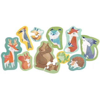 Woodland Friends Puzzles by Hape