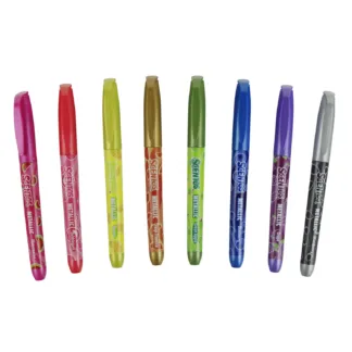 8 Scented Metallic Markers by Scentos