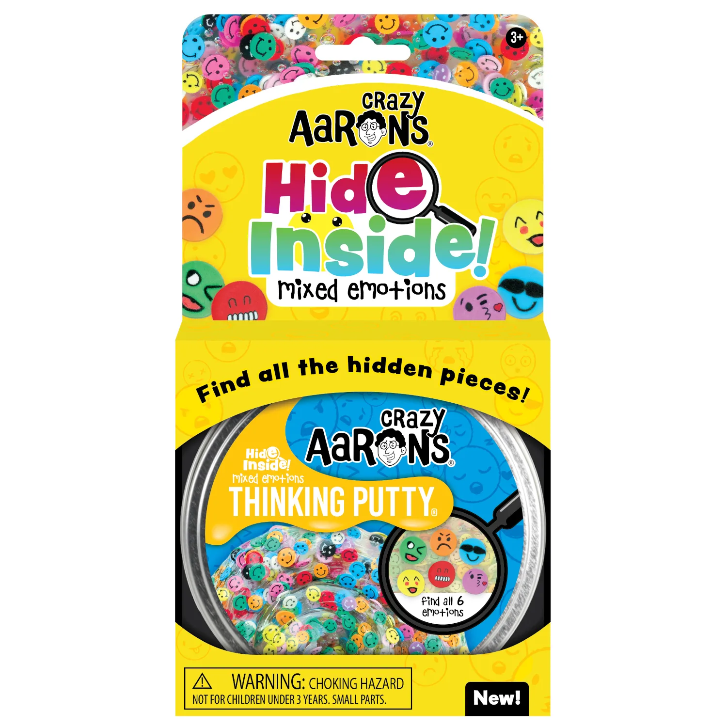 Hide Inside Mixed Emotions Thinking Putty by Crazy Aarons