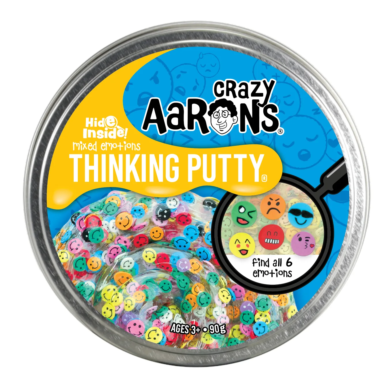 Hide Inside Mixed Emotions Thinking Putty by Crazy Aarons