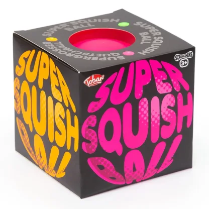 Tobar SCRUBCHEMS Super Stress Squish Ball - Grosse Boule Anti-Stress 12cm à Presser Balle Anti-stress