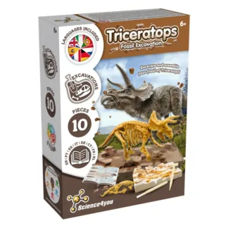 Triceratops Fossil Excavation by Science4You