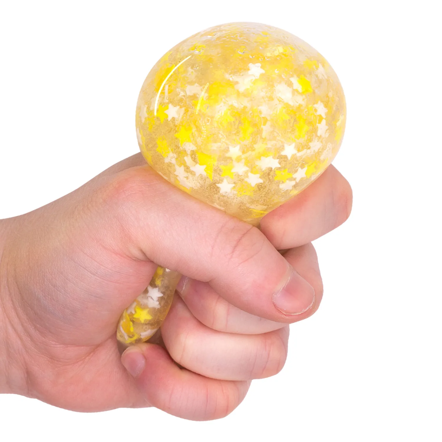 Scrunchems Moons and Stars Glow in the Dark Squish Ball by Tobar