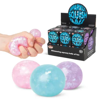 Scrunchems Sparkly Squish Ball by Tobar