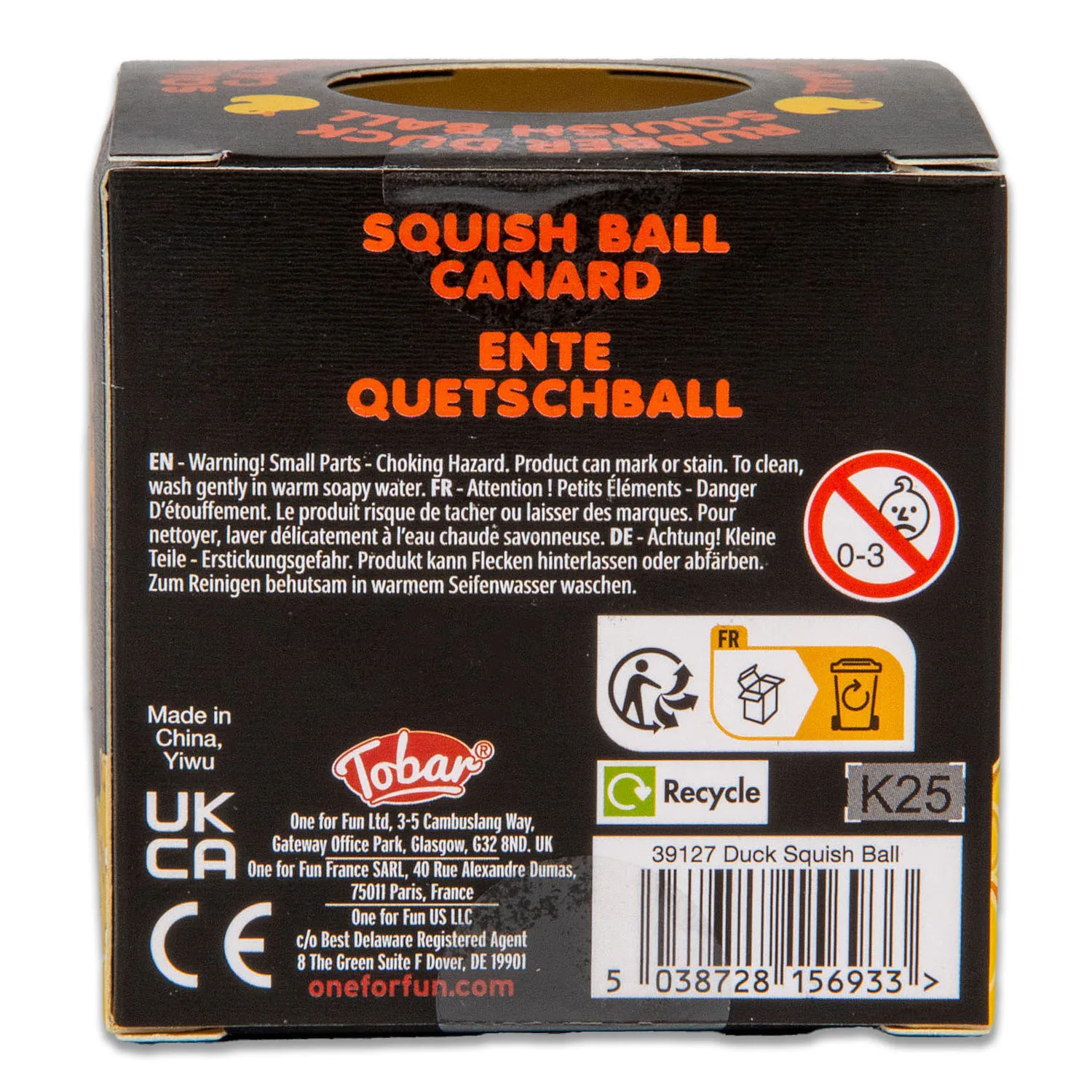Scrunchems Duck Squish Ball by Tobar